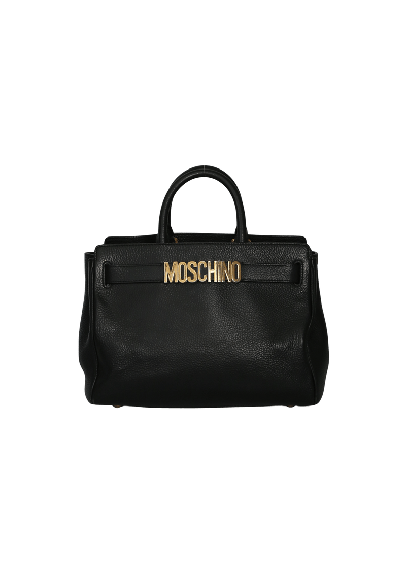 LEATHER HANDLE BAG