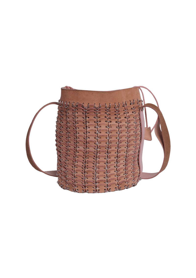 LEATHER BUCKET BAG