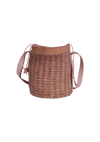 LEATHER BUCKET BAG