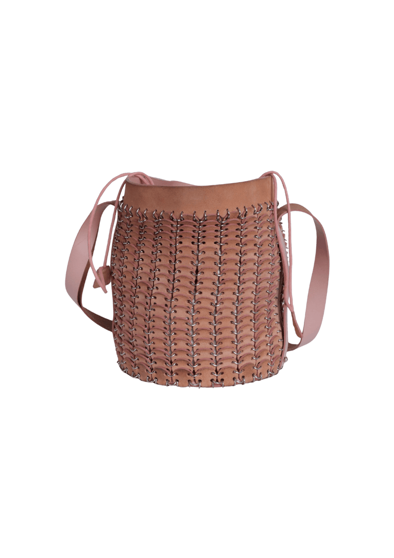 LEATHER BUCKET BAG