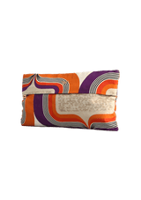 ABSTRACT PRINTED CLUTCH