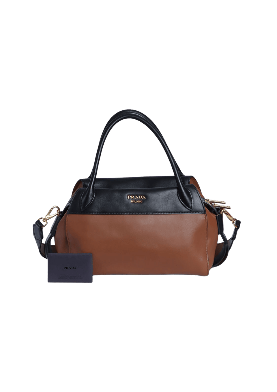 BOLSA PRADA BOWLING RIBBON BAG MARROM ORIGINAL – Gringa