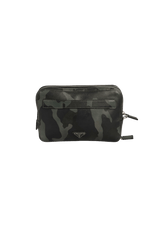 CAMO SAFFIANO TOILETRY BAG