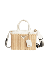 CANAPA TRIMMED MIDOLLINO WICKER