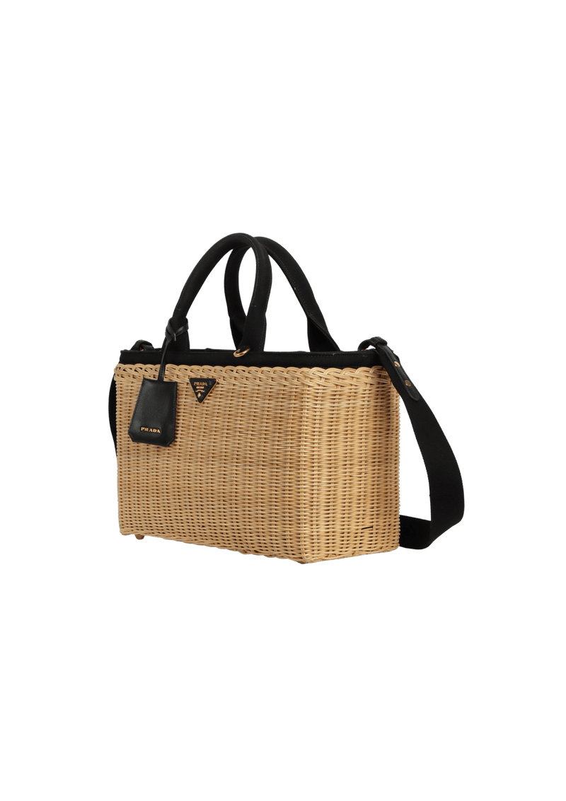 CANAPA TRIMMED MIDOLLINO WICKER