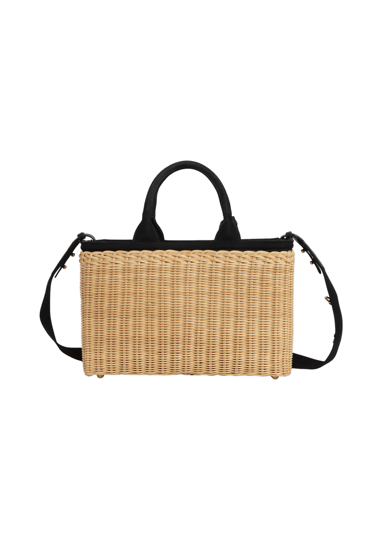 CANAPA TRIMMED MIDOLLINO WICKER