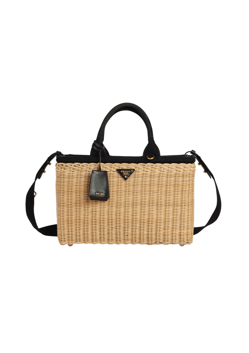 CANAPA TRIMMED MIDOLLINO WICKER