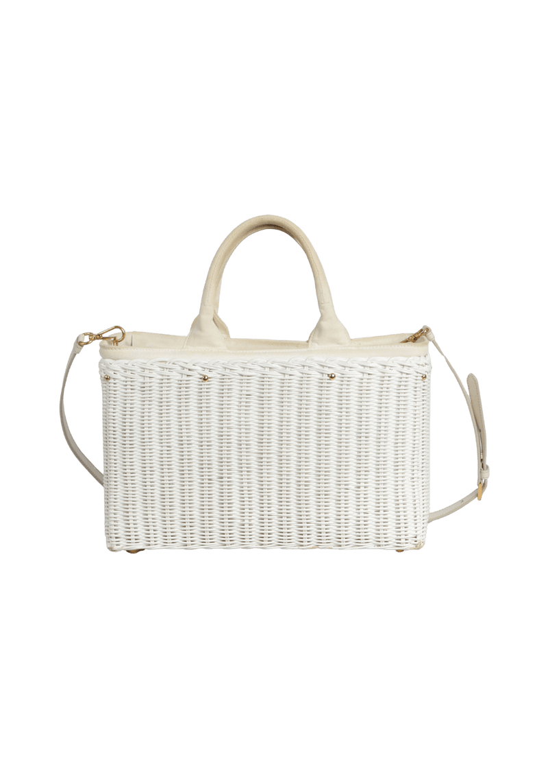 CANAPA TRIMMED MIDOLLINO WICKER