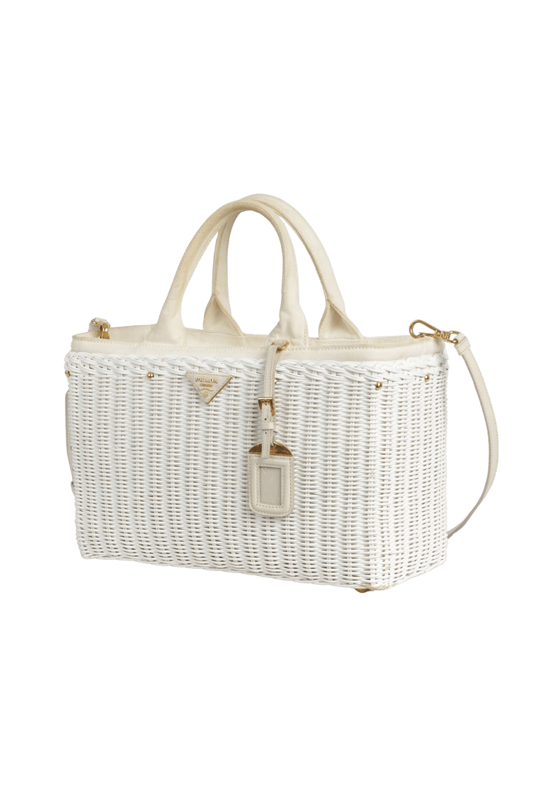 CANAPA TRIMMED MIDOLLINO WICKER