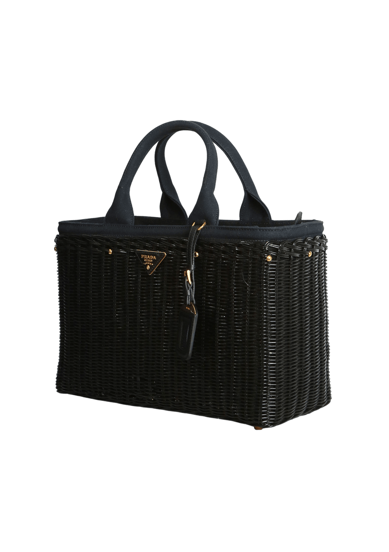 CANAPA TRIMMED MIDOLLINO WICKER