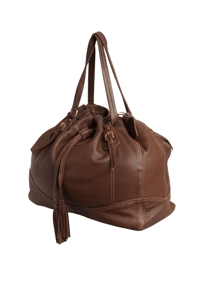 CERVO DRAWSTRING BUCKET BAG