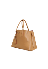 CITY CALF DOUBLE TOTE