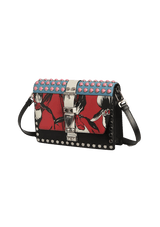 CITY CALF STUDDED ELEKTRA BAG