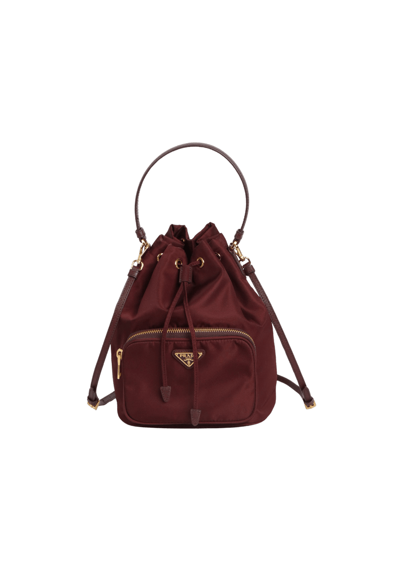 DUET RE-NYLON BUCKET BAG