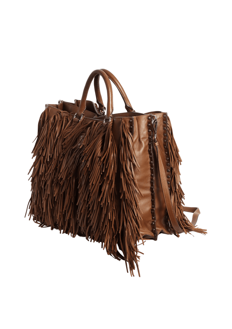 FRINGE LEATHER BAG