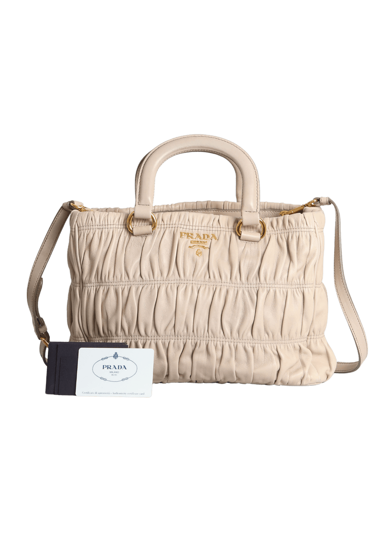 GAUFRE SATCHEL BAG