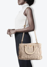 GAUFRE SATCHEL BAG