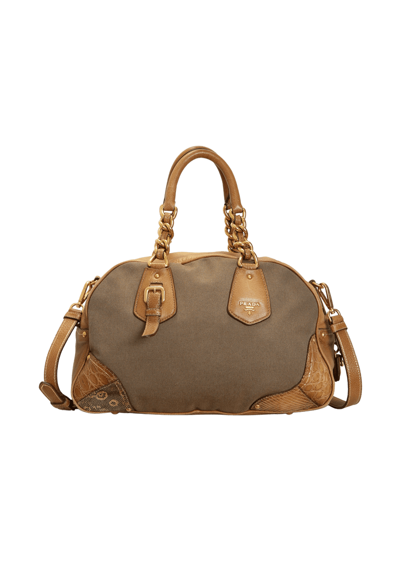 JACQUARD LOGO BAG