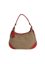 JACQUARD LOGO SHOULDER BAG