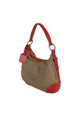 JACQUARD LOGO SHOULDER BAG