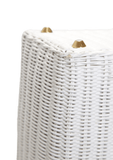 LARGE CANAPA TRIMMED MIDOLLINO WICKER