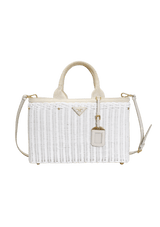 LARGE CANAPA TRIMMED MIDOLLINO WICKER