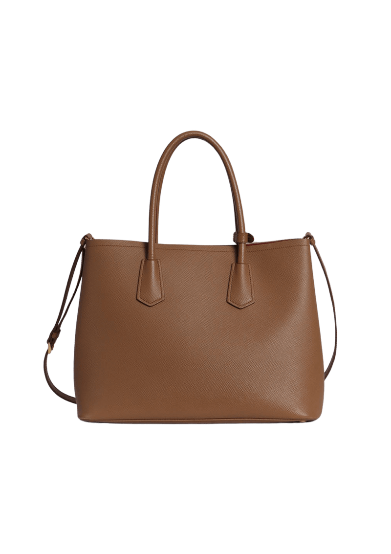 LARGE SAFFIANO CUIR DOUBLE TOTE