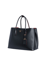 LARGE SAFFIANO CUIR DOUBLE TOTE