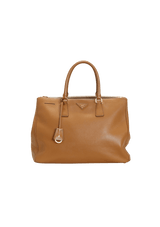 LARGE SAFFIANO LUX DOUBLE ZIP GALLERIA