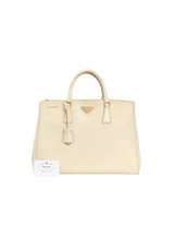 LARGE SAFFIANO LUX DOUBLE ZIP GALLERIA