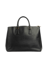 LARGE SAFFIANO LUX DOUBLE ZIP GALLERIA