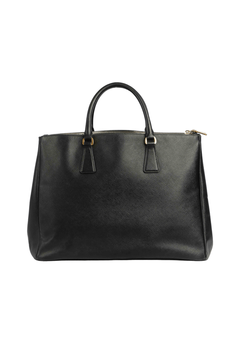 LARGE SAFFIANO LUX DOUBLE ZIP GALLERIA