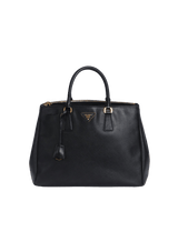 LARGE SAFFIANO LUX DOUBLE ZIP GALLERIA