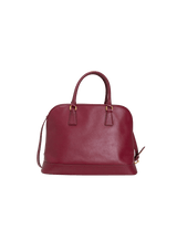 LARGE SAFFIANO OPEN PROMENADE BAG