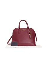 LARGE SAFFIANO OPEN PROMENADE BAG