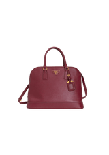 LARGE SAFFIANO OPEN PROMENADE BAG