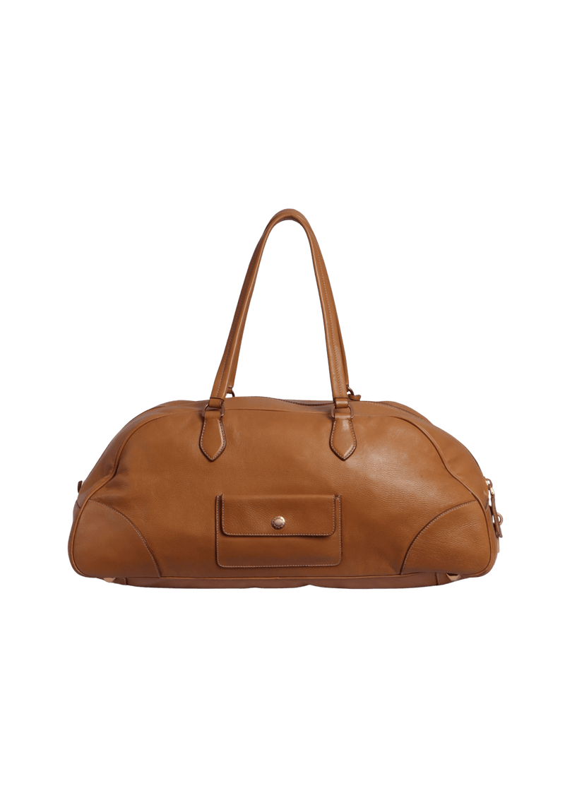 LEATHER BAULETTO BAG