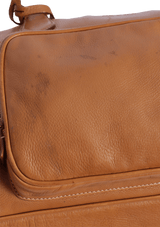 LEATHER BAULETTO BAG