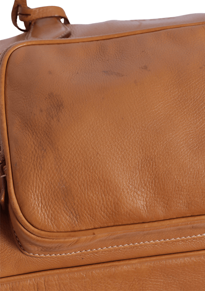 LEATHER BAULETTO BAG