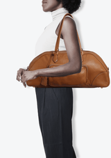 LEATHER BAULETTO BAG