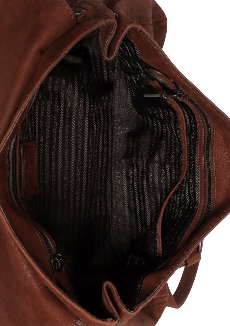 LEATHER SHOULDER BAG