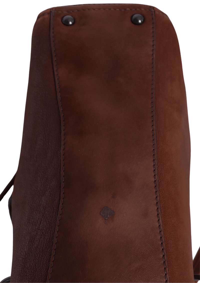 LEATHER SHOULDER BAG