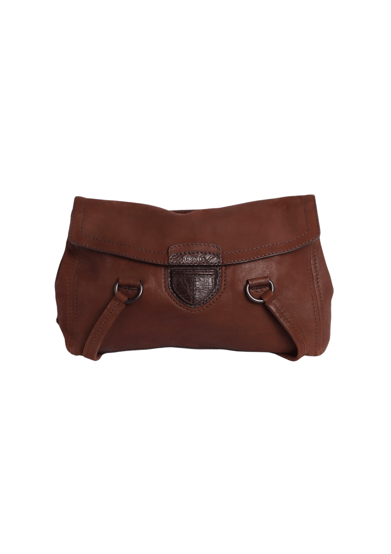 LEATHER SHOULDER BAG