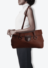 LEATHER SHOULDER BAG