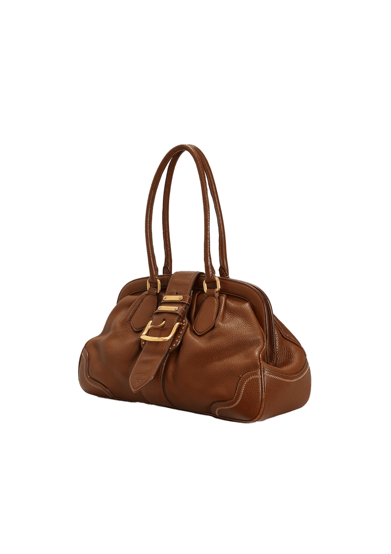 LEATHER SHOULDER BAG