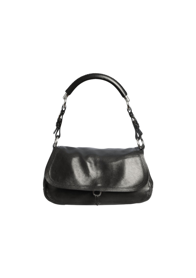 LEATHER SHOULDER BAG