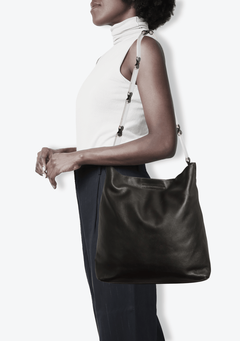 LUCITE HOBO BAG