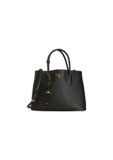 MEDIUM SAFFIANO CUIR DOUBLE TOTE