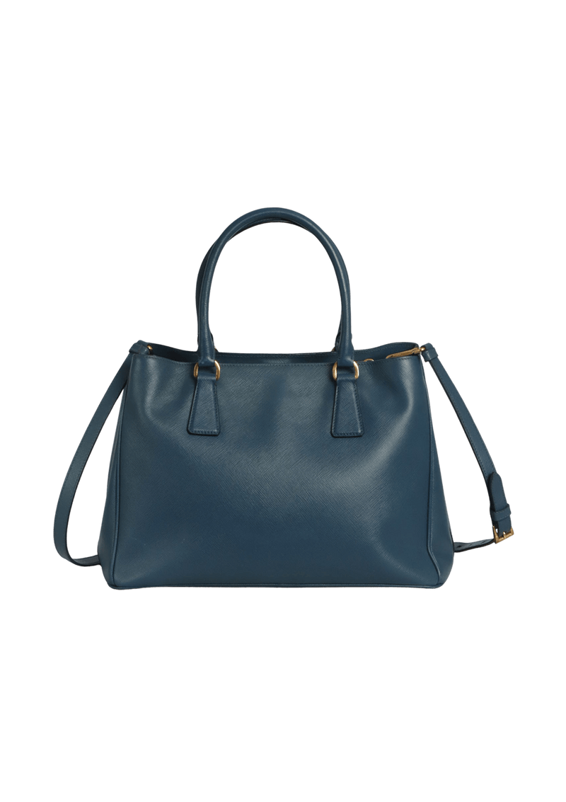 MEDIUM SAFFIANO LUX DOUBLE ZIP GALLERIA