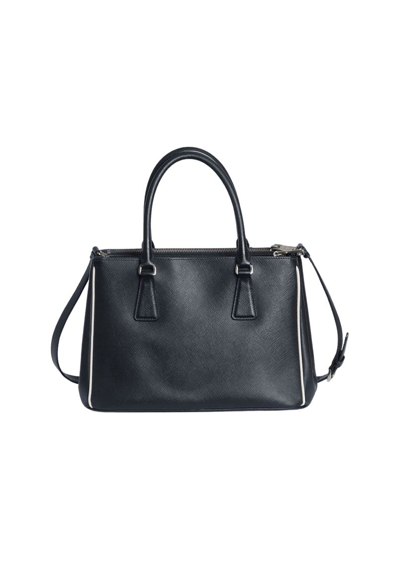 MEDIUM SAFFIANO LUX DOUBLE ZIP GALLERIA